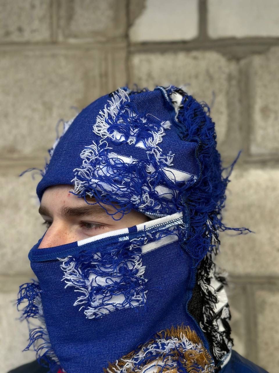 Grailed VTG Knit Custom Balaclava Hand Made Y2K Scarf Y2K 00s USA Size ONE SIZE - 3 Thumbnail