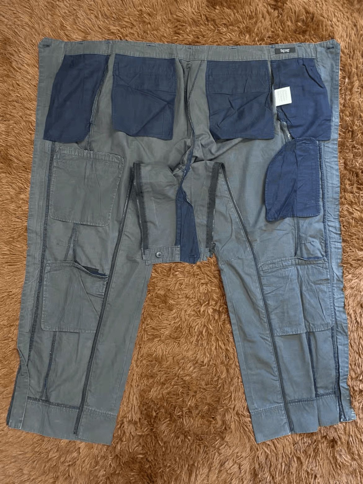 Undercover Sz 2 Undercover 09SS Multi Zipper Cargo Size US 31 - 3 Thumbnail