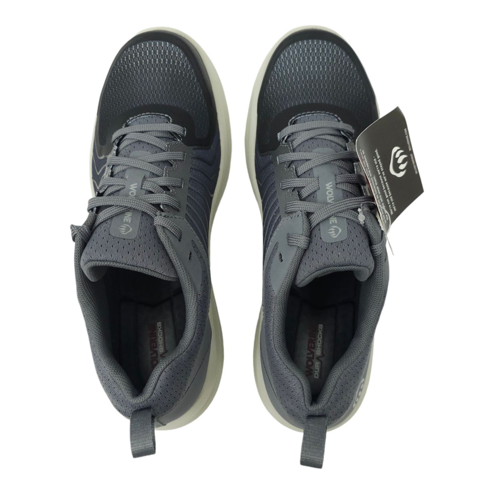 Wolverine Wolverine Bolt Durashocks Mens 9.5 Gray Work Shoe W211004 Size US 9.5 / EU 42-43 - 9 Thumbnail