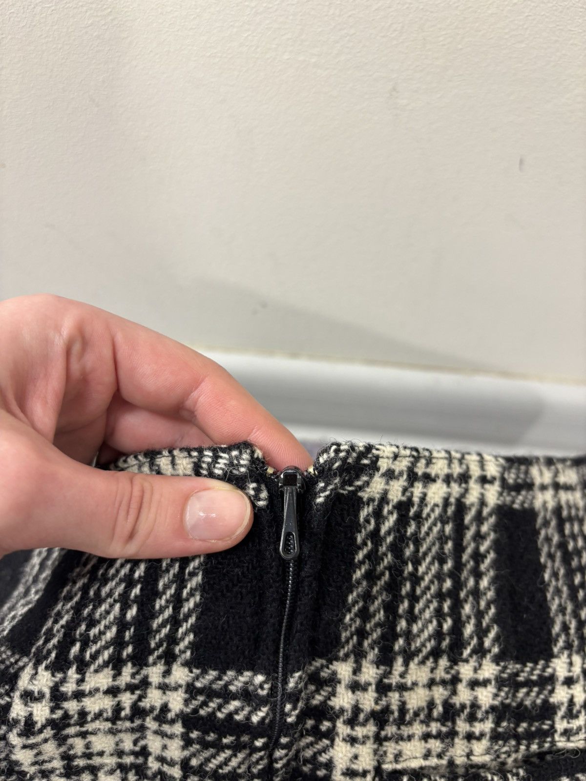 Harris Tweed Harris Tweed Women’s Plaid Check Gray Wool Blazer Skirt Set Size M / US 6-8 / IT 42-44 - 24 Thumbnail