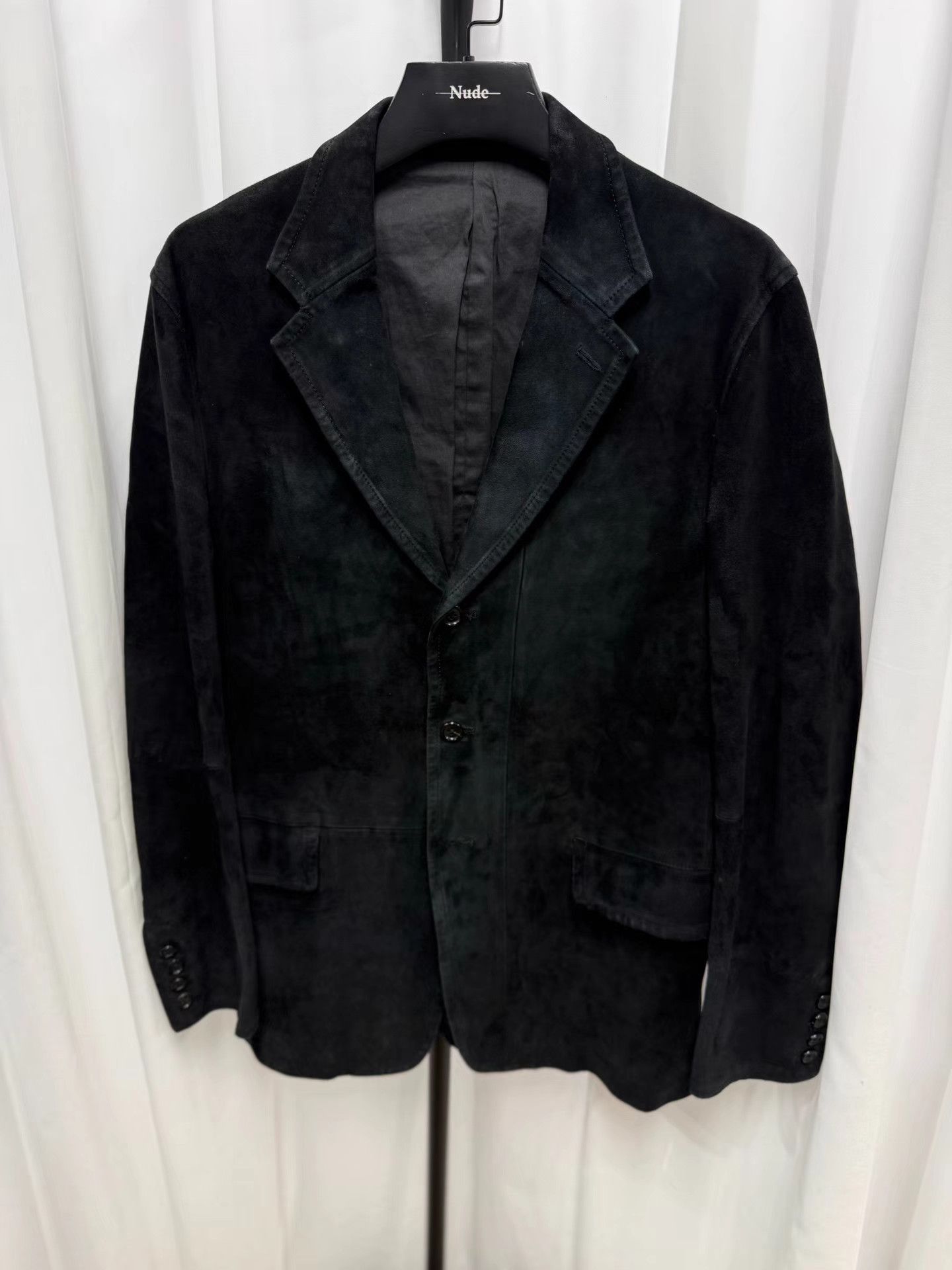 Yohji Yamamoto Yohji Yamamoto Y's for men Suede Leather Suit Jacket K20 Size US L / EU 52-54 / 3 - 1 Thumbnail