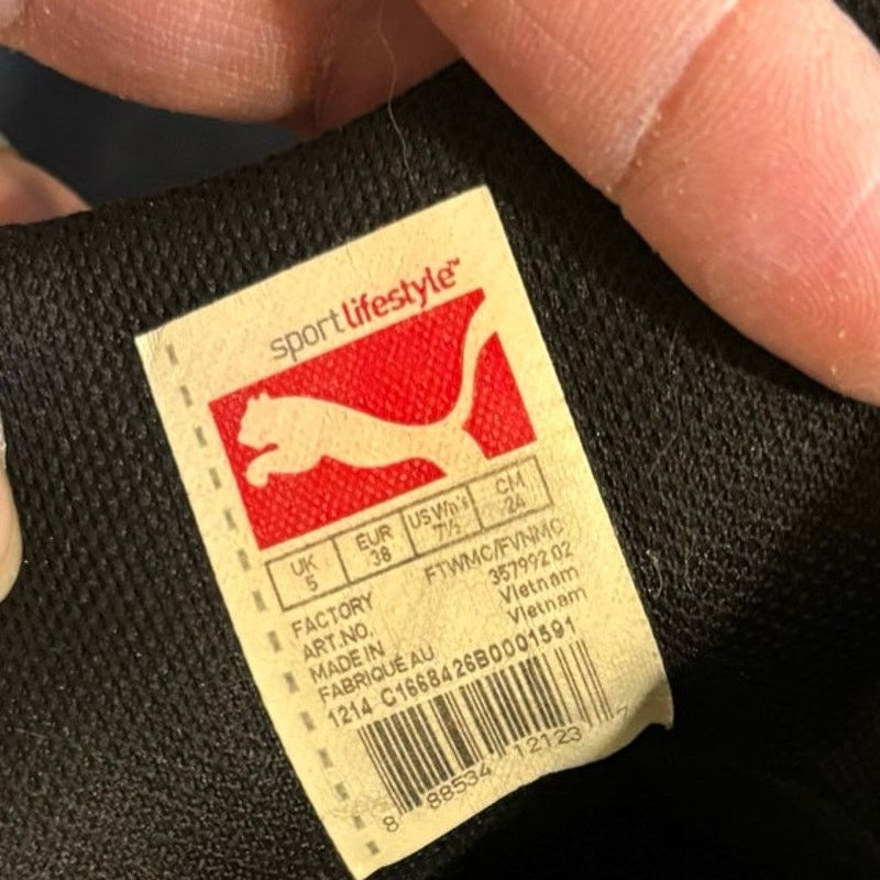 Puma Puma Contact High Top Sneaker Casual Shoes Comfort 80s Style Size US 7.5 / IT 37.5 - 5 Thumbnail