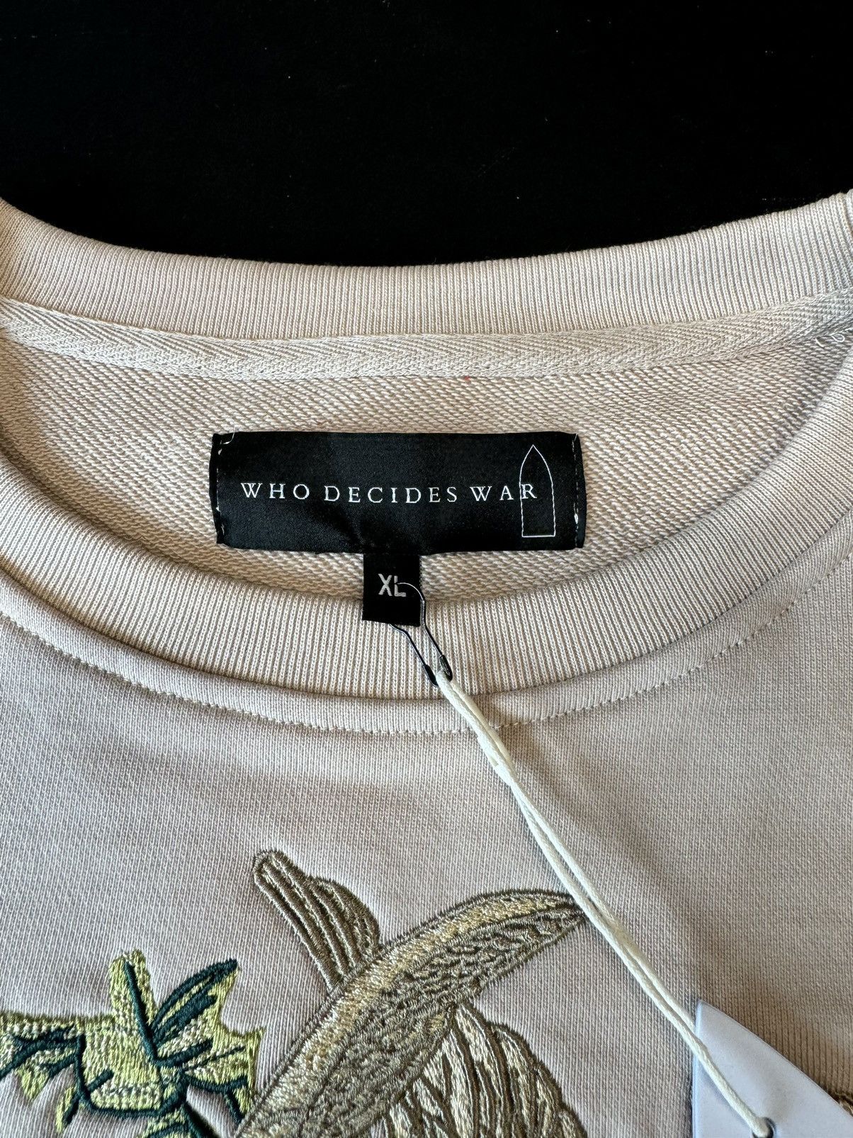 Who Decides War Who Decides War Gift Crewneck Silver Size US XL / EU 56 / 4 - 4 Thumbnail