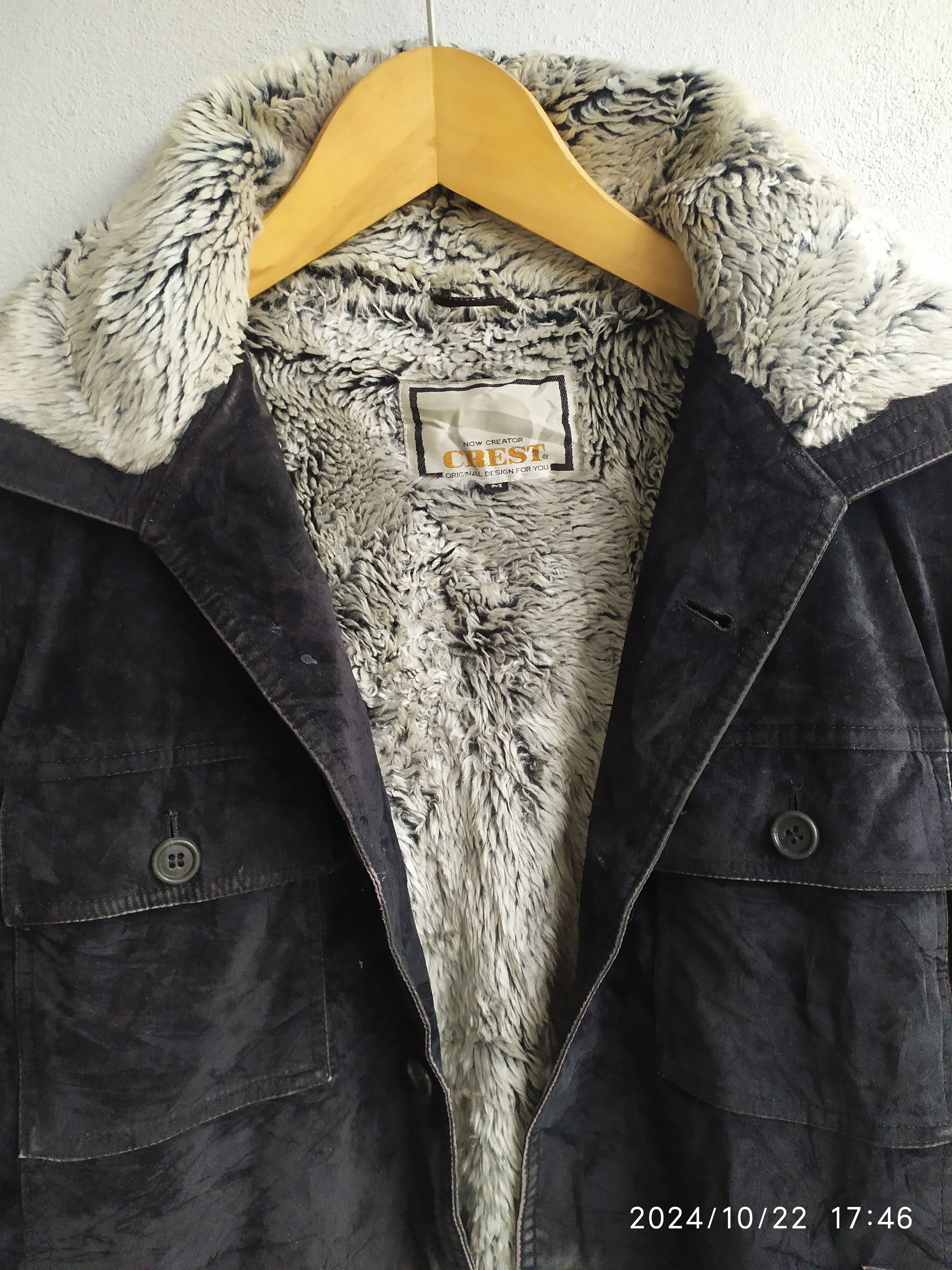20471120 × If Six Was Nine × Japanese Brand Japanese Crest Fur Jacket Size US M / EU 48-50 / 2 - 10 Thumbnail