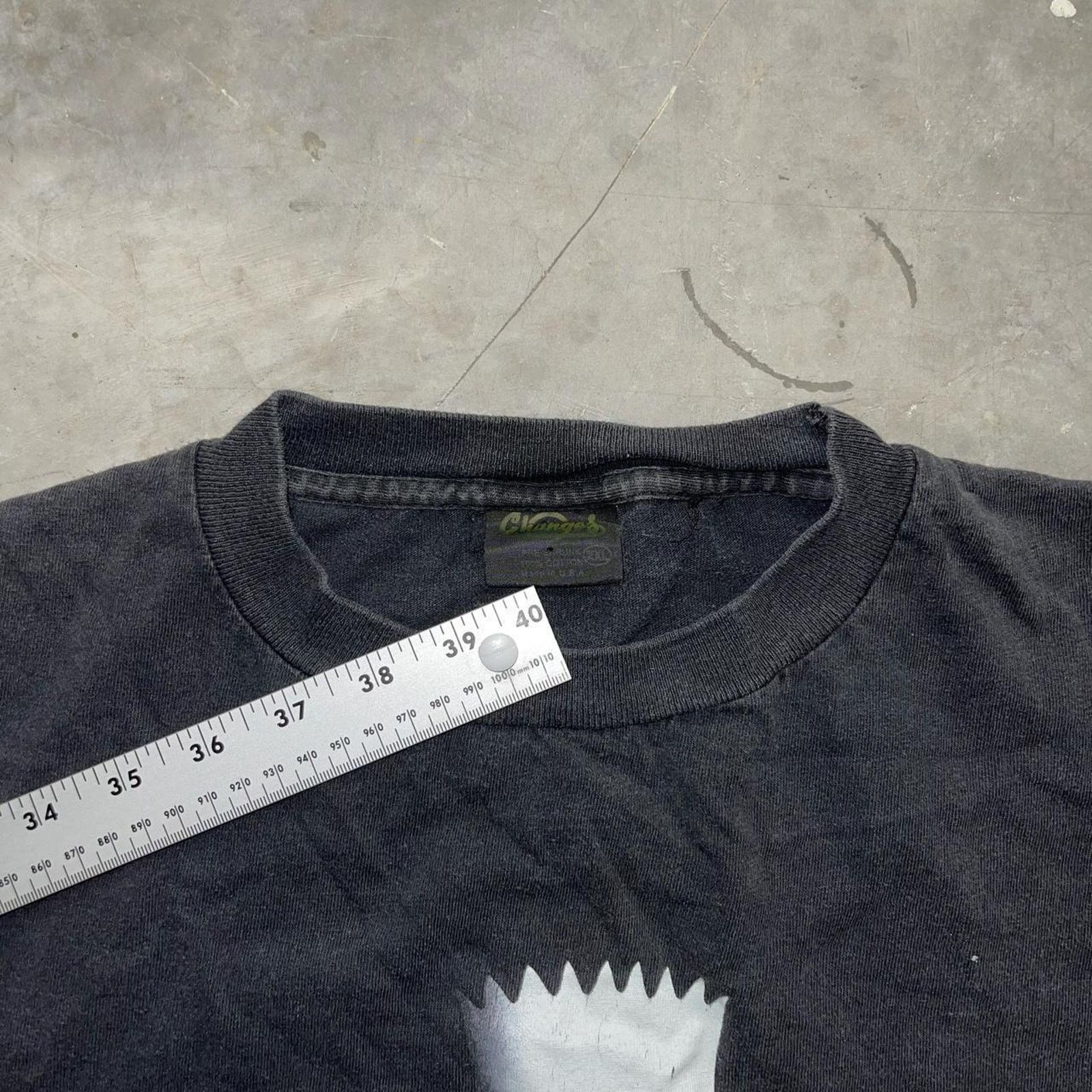 Vintage Vintage Bart Simpson I Have Issues Graphic T-Shirt Black 2XL Size US XXL / EU 58 / 5 - 3 Thumbnail