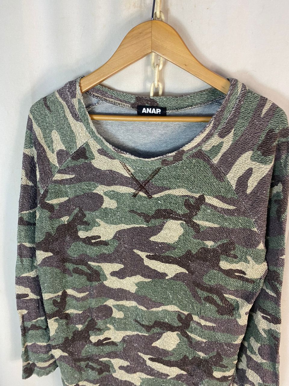 Japanese Brand Anap fullprint camo sweatshirt Size M / US 6-8 / IT 42-44 - 3 Thumbnail