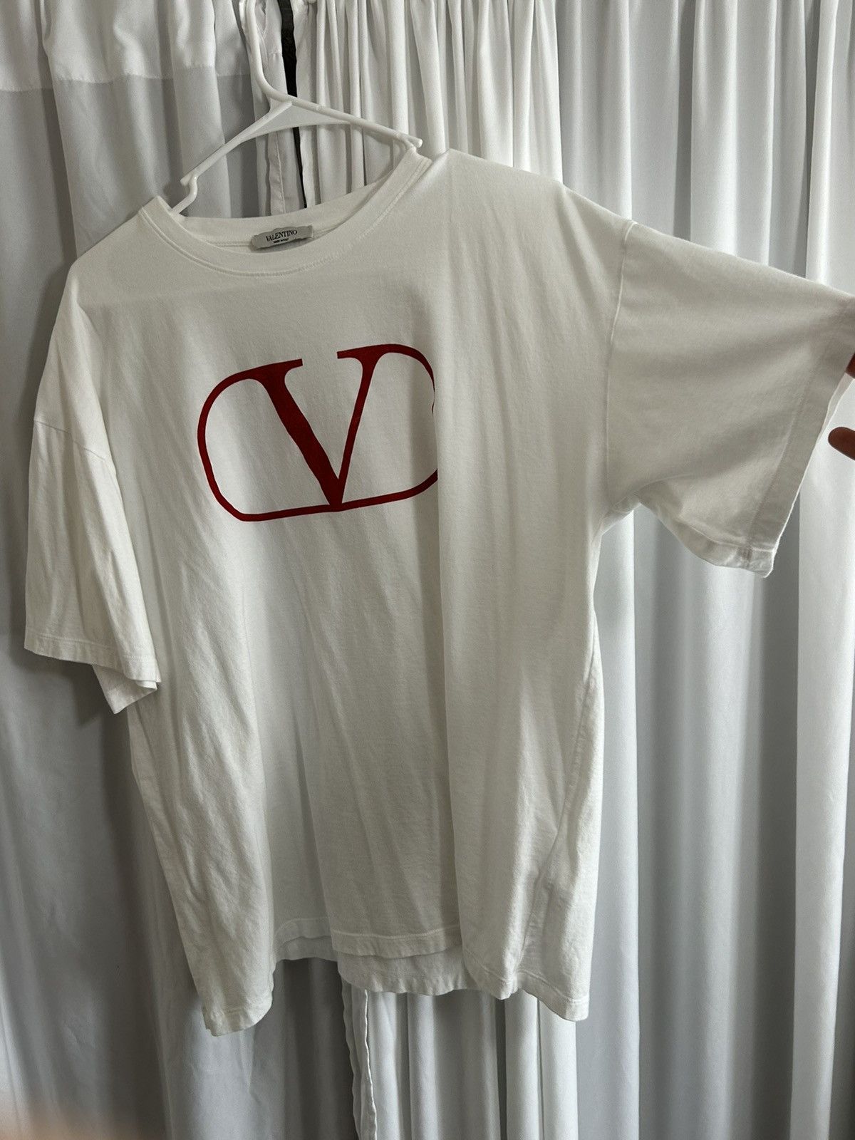 Valentino Valentino Oversized Logo Shirt Size US S / EU 44-46 / 1 - 3 Thumbnail