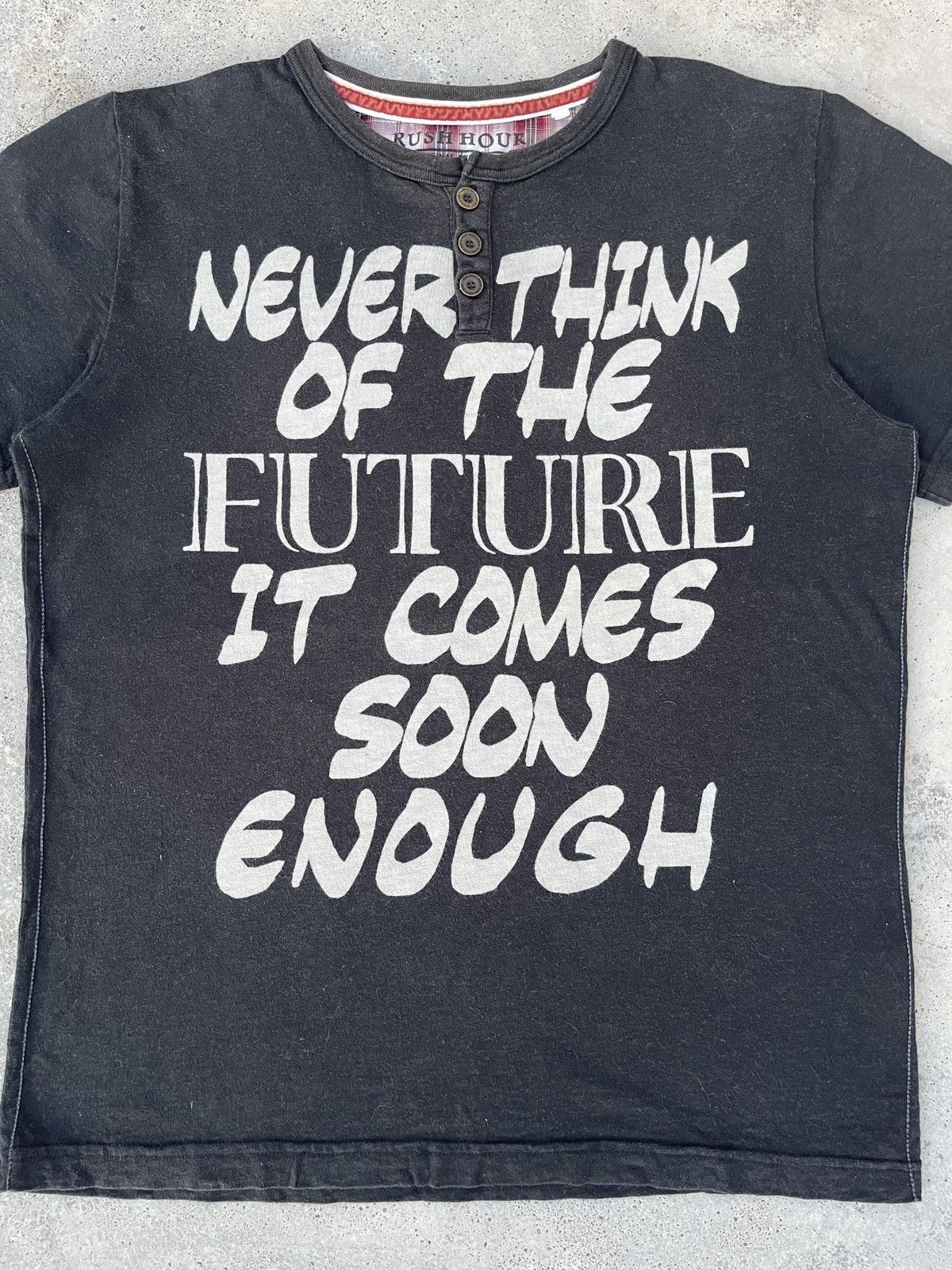 If Six Was Nine × Japanese Brand × Le Grande Bleu (L.G.B.) Japanese Be Proud Of Your Life Rush Hour Tshirt Size US L / EU 52-54 / 3 - 4 Thumbnail