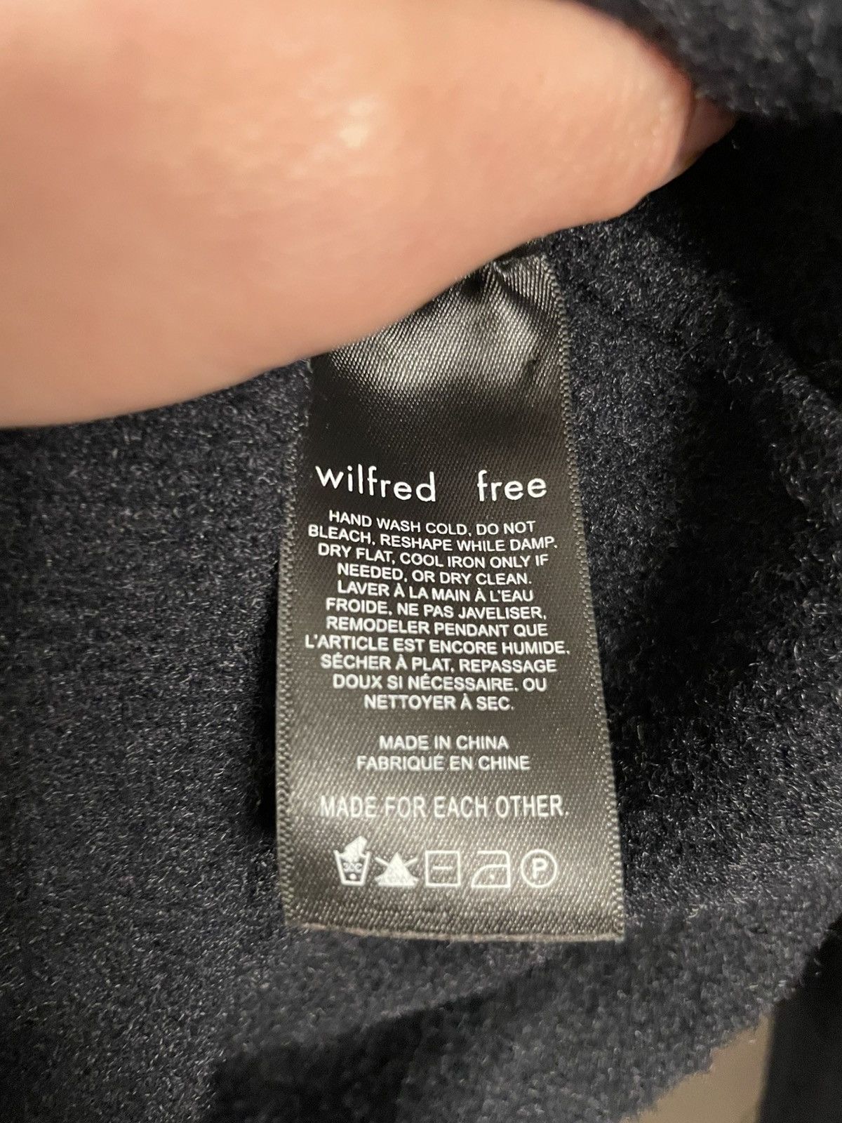 Aritzia Aritzia Wilfred Free Cropped Sweater Size XXS / US 00 / IT 34 - 4 Thumbnail
