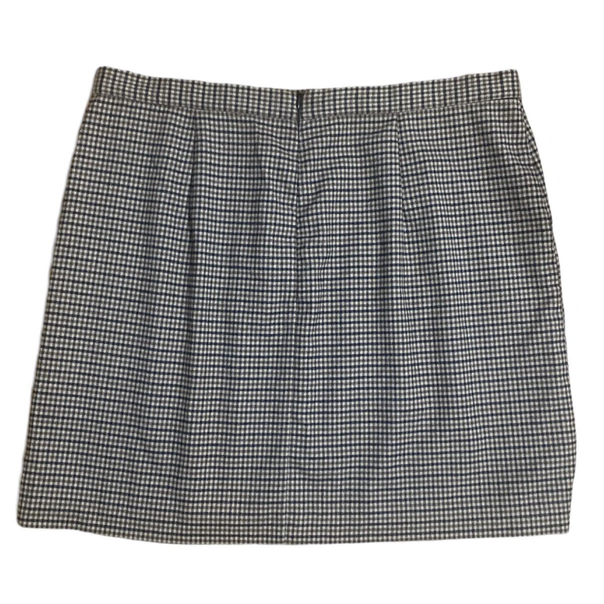 Banana Republic Plaid Mini Skirt WITH POCKETS Size 14 Size 36" / US 14 / IT 50 - 2 Thumbnail