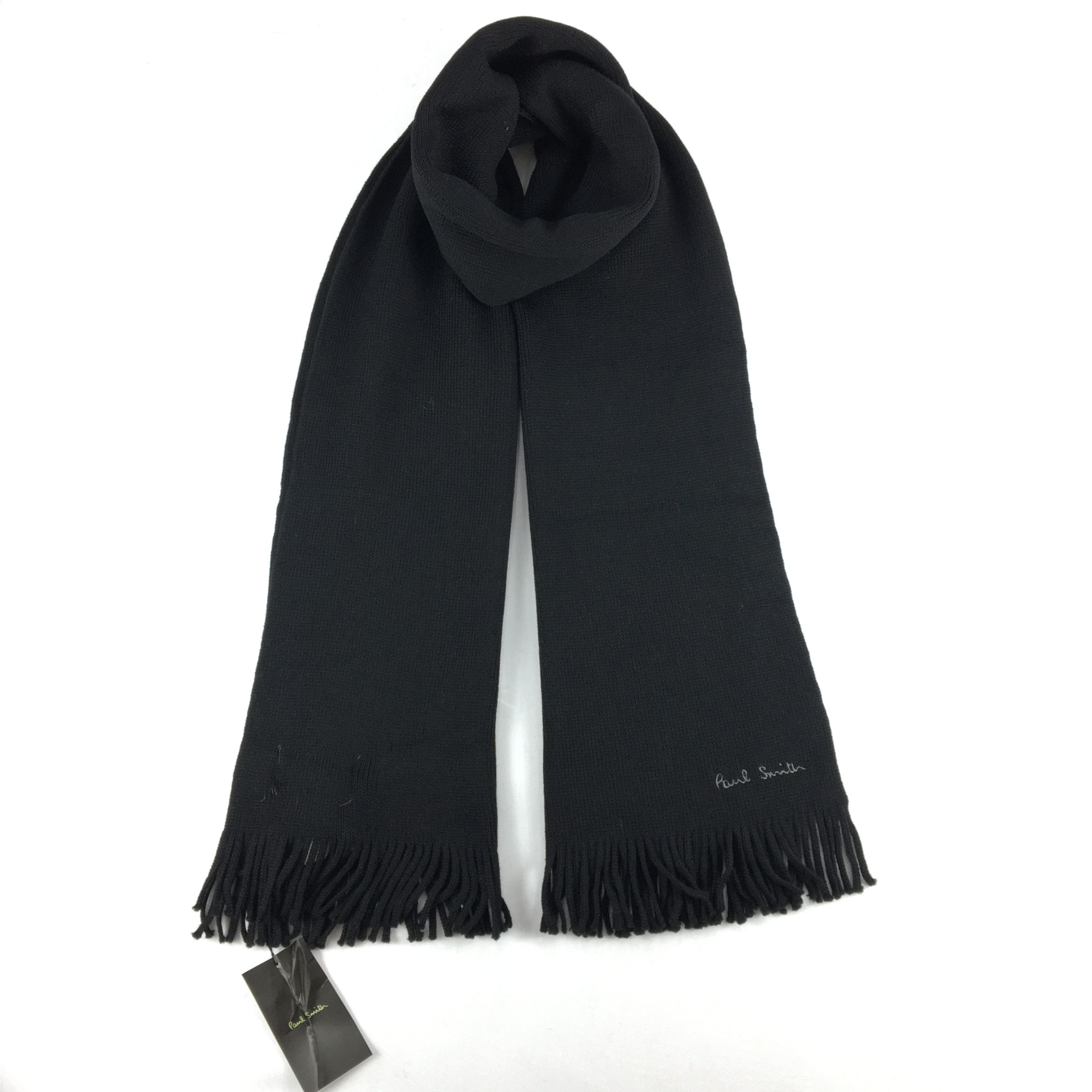 Paul Smith NWT Vintage Paul Smith Scarf Muffler Wool Cashmere Scarves Size ONE SIZE - 1 Thumbnail