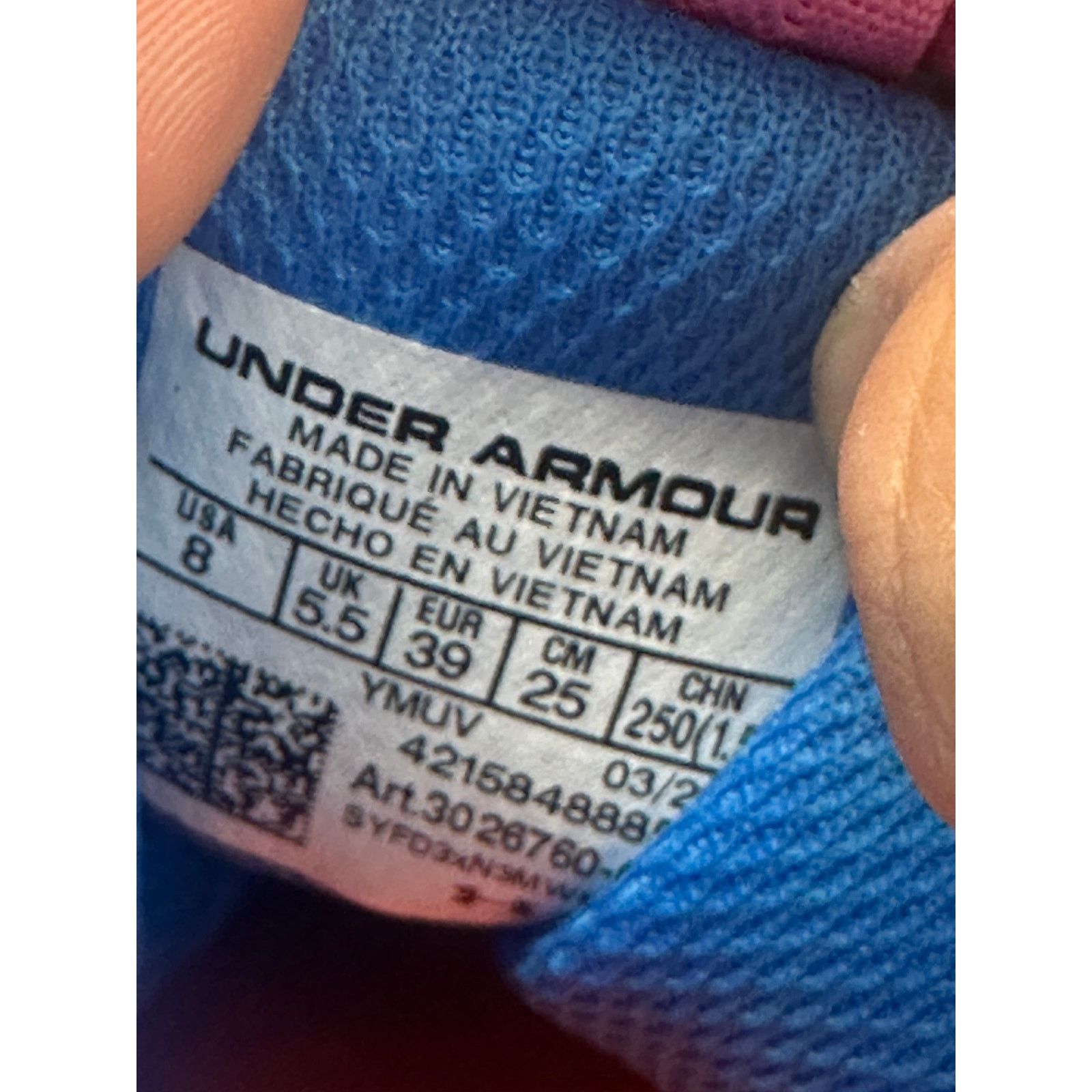 Under Armour Under Armour HOVR Havoc 5 Glow Basketball Shoes Womens 8 Size US 8 / IT 38 - 8 Thumbnail