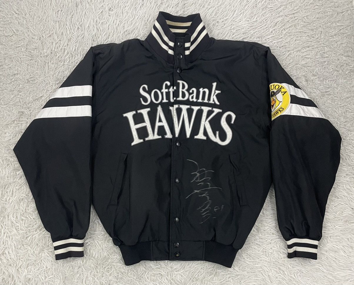 Mizuno Mizuno Fukuoka SoftBank Hawks Jacket Size US L / EU 52-54 / 3 - 1 Thumbnail