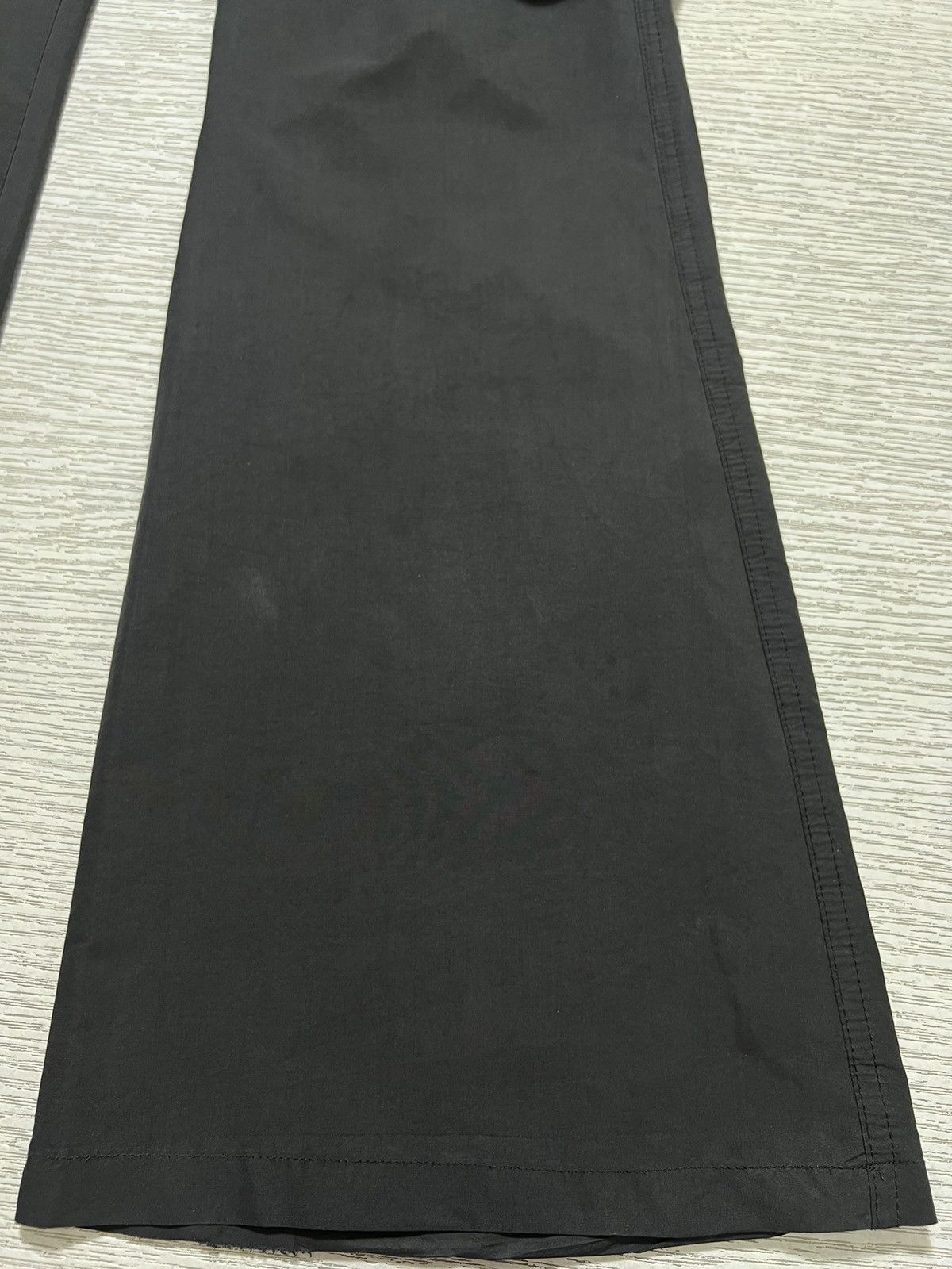 FFFPOSTALSERVICE FFFPostalService - Charcoal Flared Cargo Pants V.1 Size US 27 - 11 Thumbnail