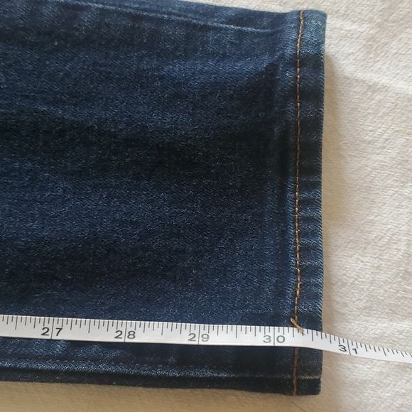 Vintage J. Crew 484 Slim Fit Stretch Karubo Sz. 28x32 Blue Jeans Size US 28 / EU 44 - 11 Thumbnail