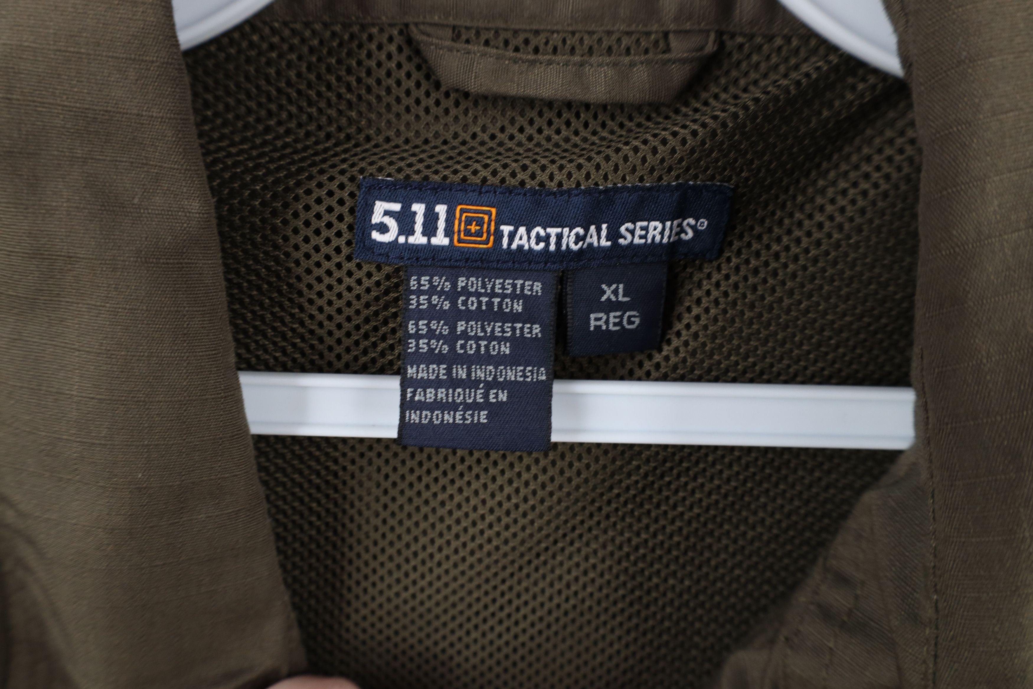 Vintage New 5.11 Tactical Series Collared Uniform Button Shirt Green Size US XL / EU 56 / 4 - 12 Thumbnail