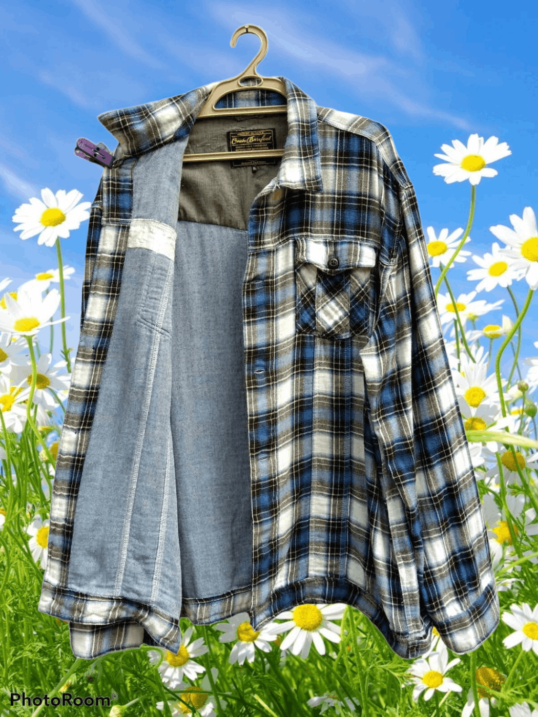 Flannel CREATE BAREFOOT LIGHTLAYERS FLANNEL JACKET Size US XL / EU 56 / 4 - 2 Thumbnail