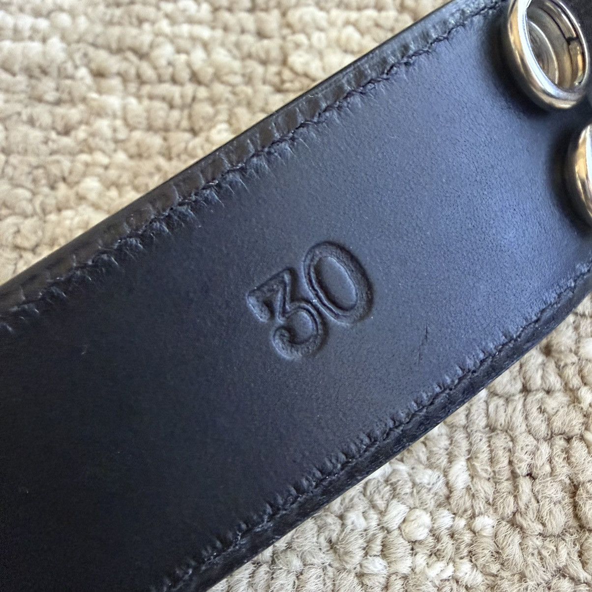 Chrome Hearts CHROME HEARTS BLACK LEATHER BELT STRAP NEW 2026 Size ONE SIZE - 10 Thumbnail