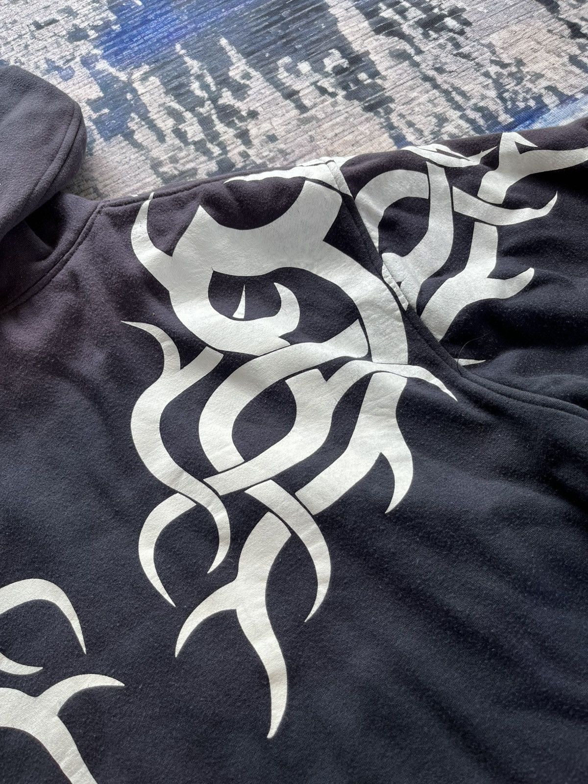 Japanese Brand 🔥RARE Tattoo Design CH inspired Hoodie Japan Brand Size US L / EU 52-54 / 3 - 11 Thumbnail