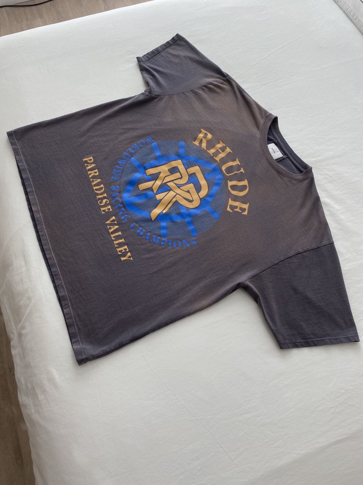 Rhude Rhude Paradise Valley Worldwide Racing Champions Tee Size US L / EU 52-54 / 3 - 3 Thumbnail