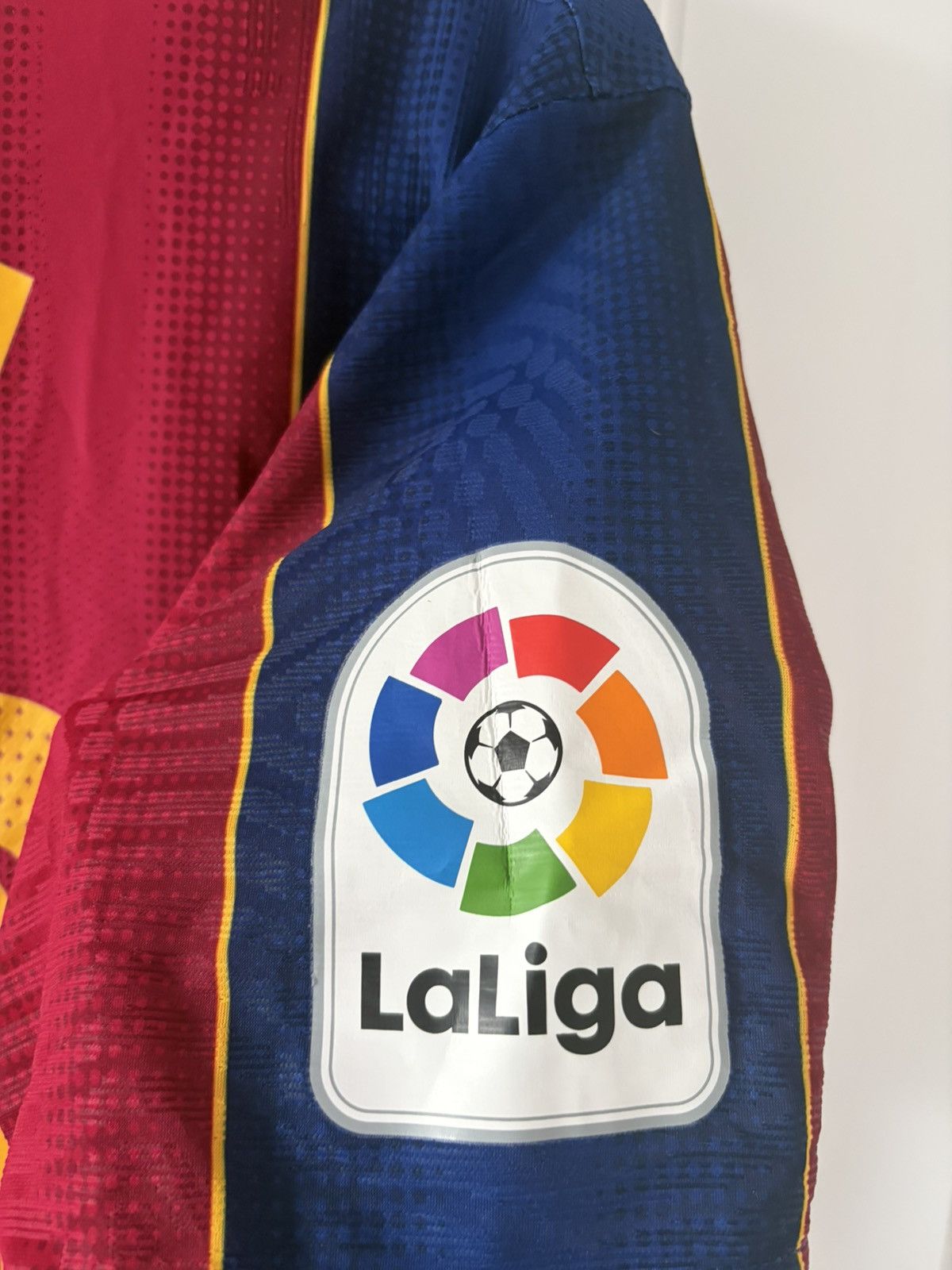Barcelona nike 2020/2021 domowa Messi meczowa — zdjęcie 4
