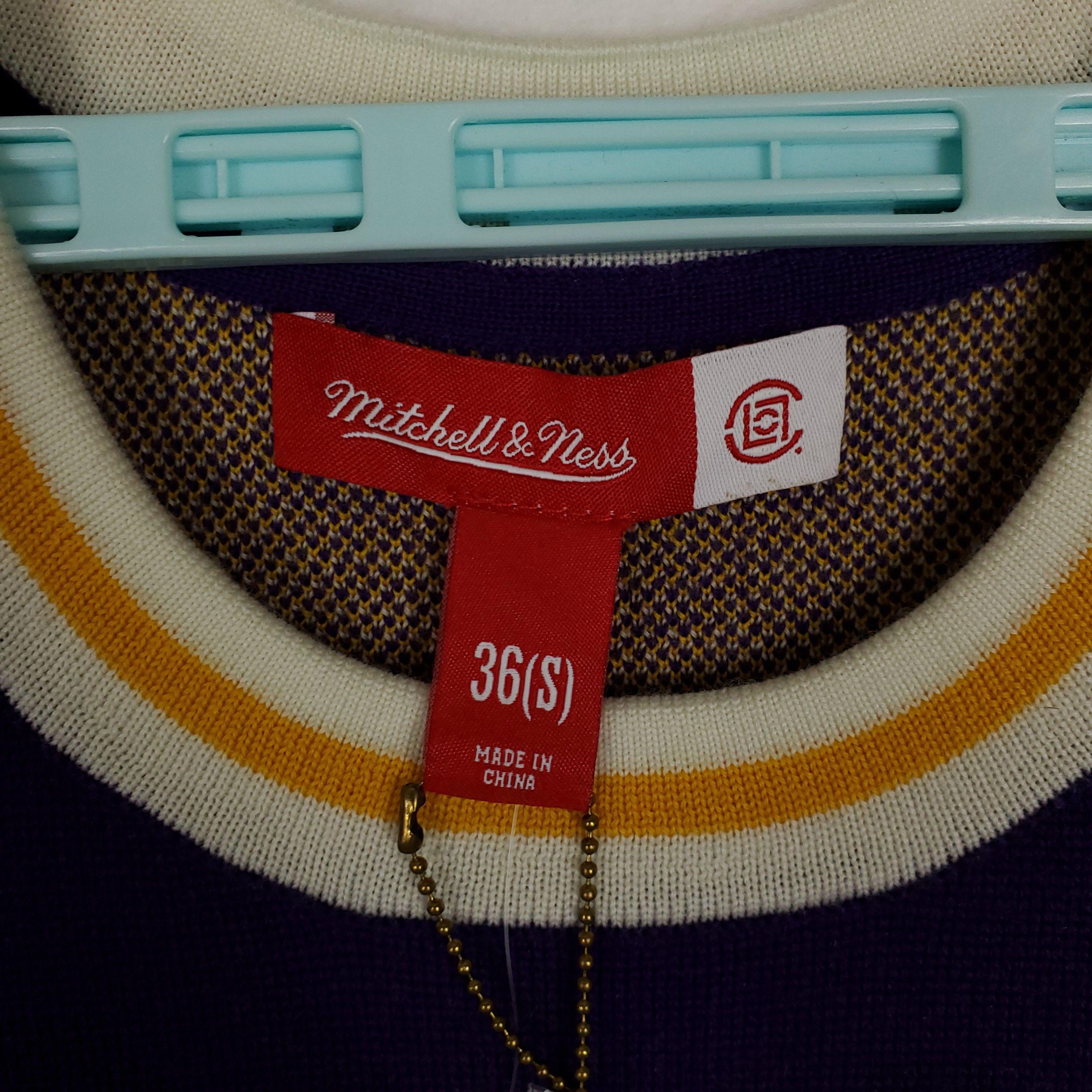 CLOT × Mitchell & Ness Kobe Bryant LA Lakers Mitchell & Ness Knit Jersey Small Size US S / EU 44-46 / 1 - 5 Thumbnail