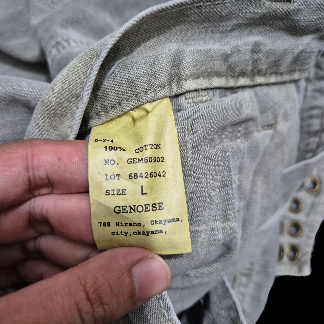 Japanese Brand genoese cargo pants Size US 32 / EU 48 - 8 Thumbnail