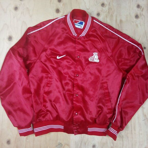 NCAA × Vintage Vintage Swingster Custom Houston Cougars Satin Jacket Size US M / EU 48-50 / 2 - 2 Thumbnail