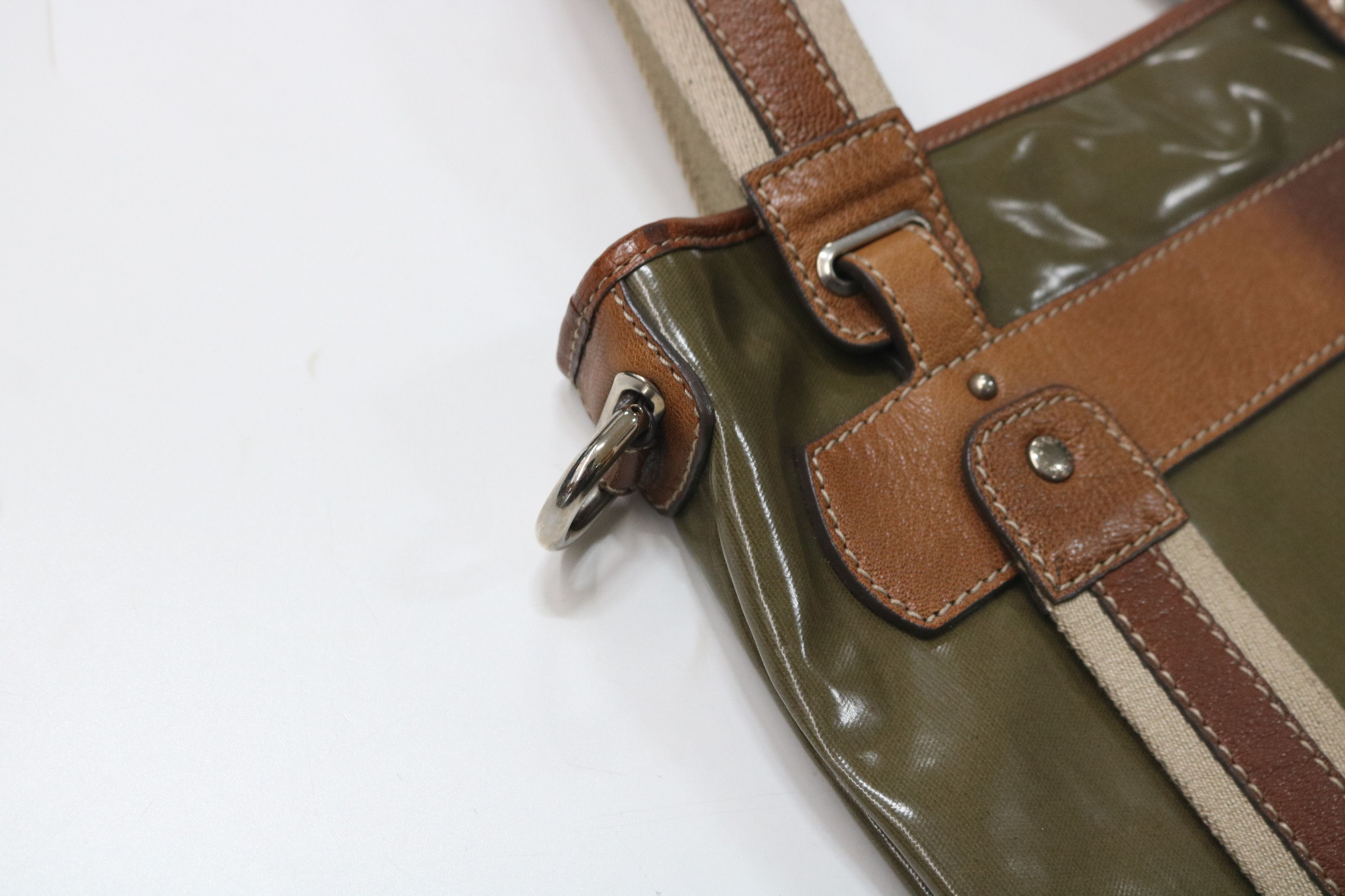 Dolce & Gabbana DOLCE & GABBANA Leather Panel Shoulder Bag Size ONE SIZE - 9 Thumbnail