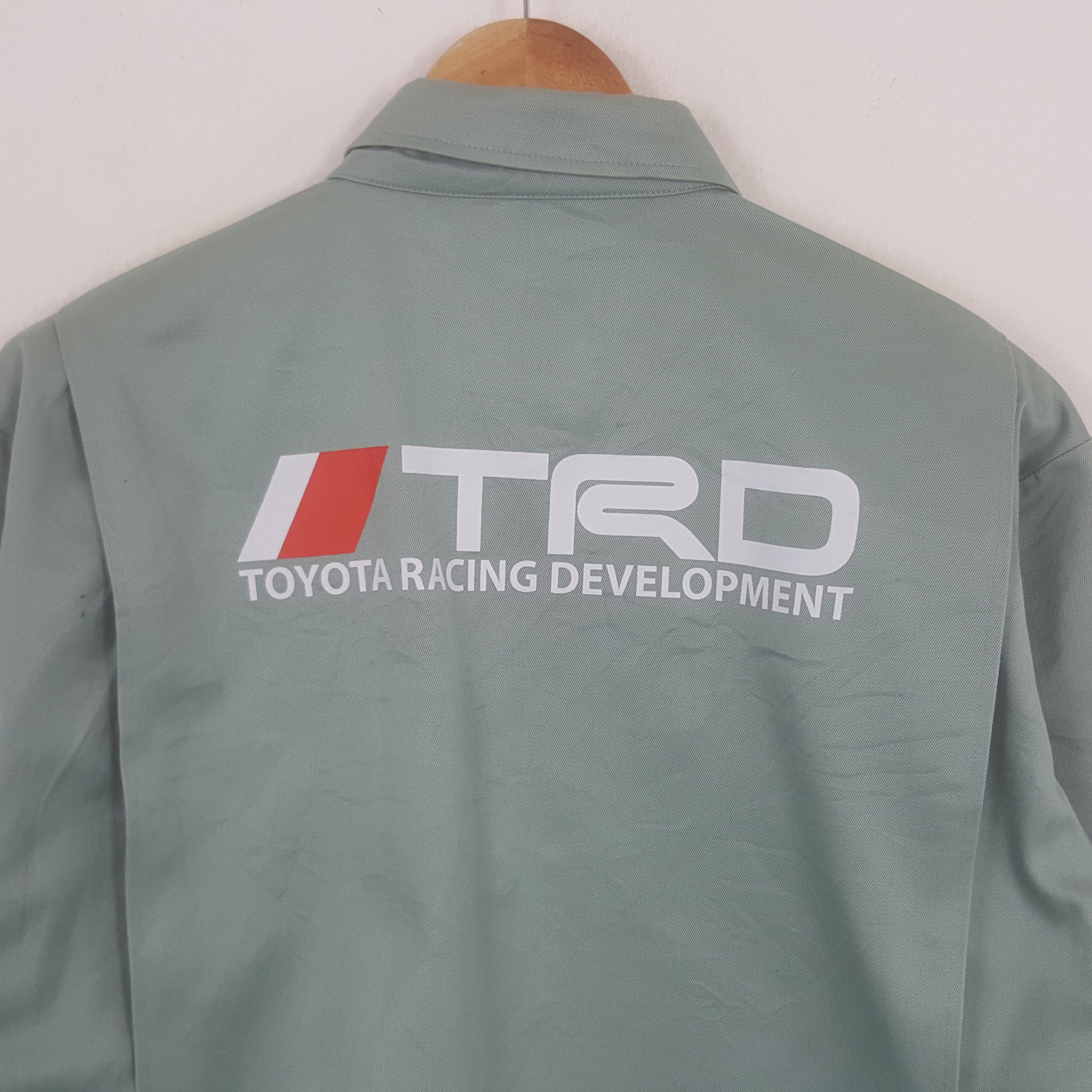 Japanese Brand × Vintage Vintage TRD Toyota Racing Team Custom Art Jacket Size US M / EU 48-50 / 2 - 2 Thumbnail