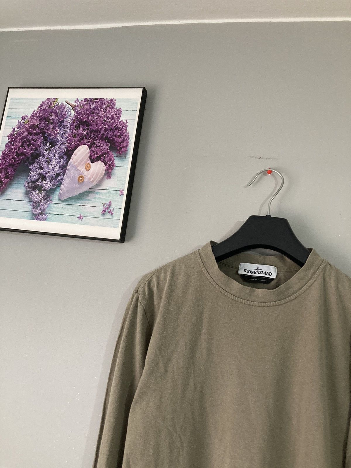 Stone Island Stone island khaki longsleve t-shirt M y2k uk drill drip Size US M / EU 48-50 / 2 - 4 Thumbnail
