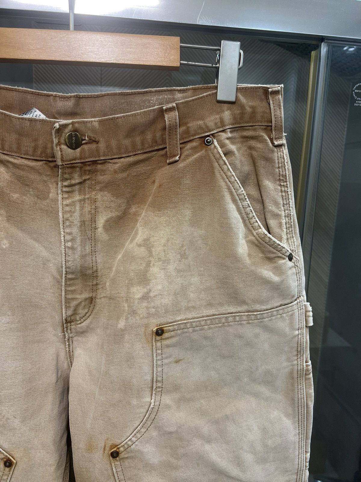 Carhartt Thrashed Distressed Carhartt Double Knee Size US 36 / EU 52 - 3 Thumbnail