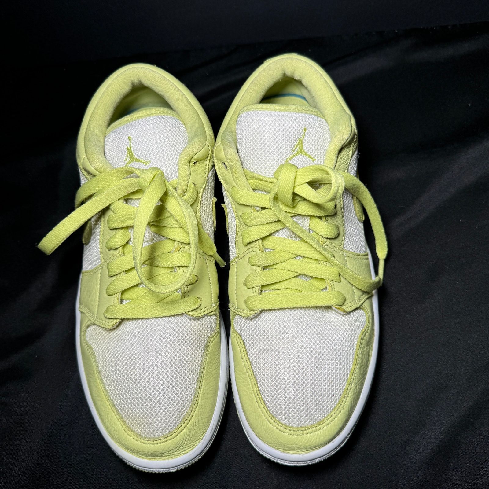 Jordan Brand × Nike Wmns Nike Air Jordan 1 Low Limelight Women's Shoes - Size 9 Size US 9 / IT 39 - 3 Thumbnail