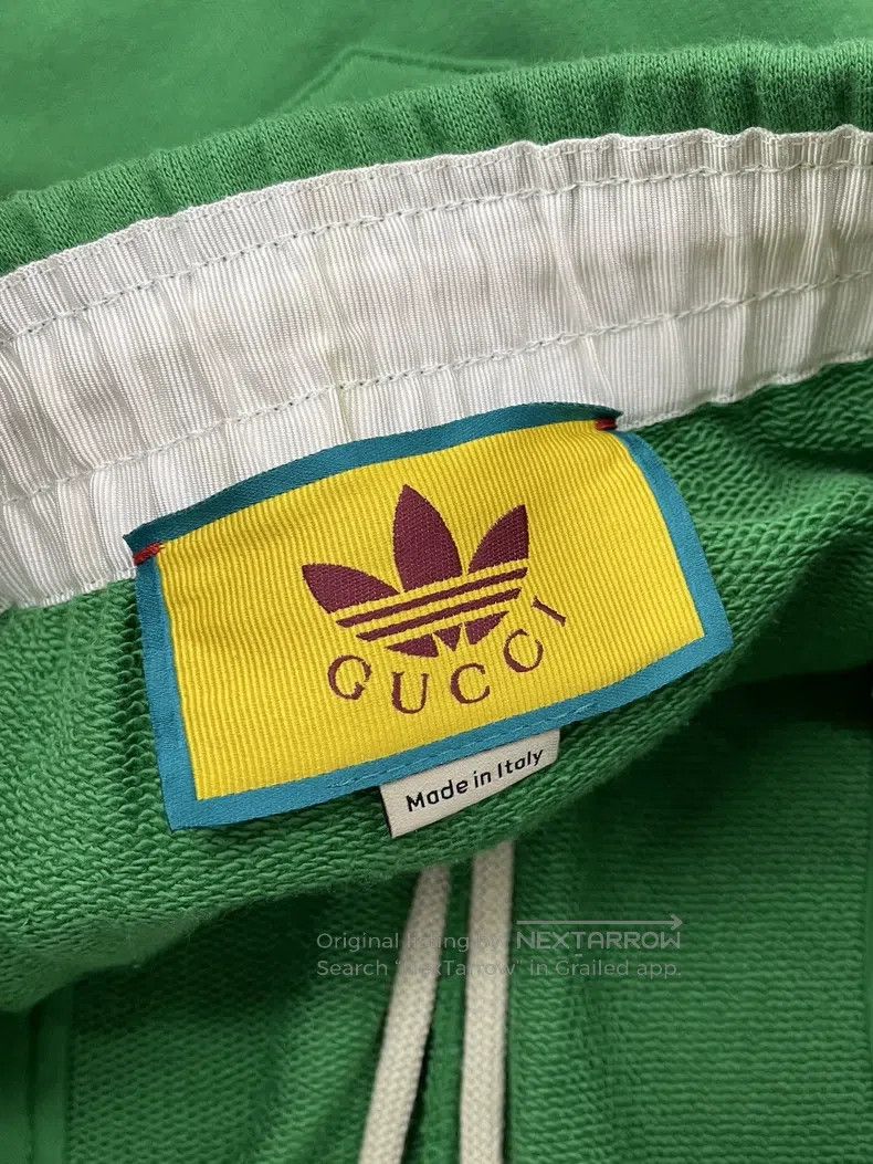Gucci Gucci Size S Clover co-branded green shorts Size 24" / US 00 / IT 34 - 4 Thumbnail