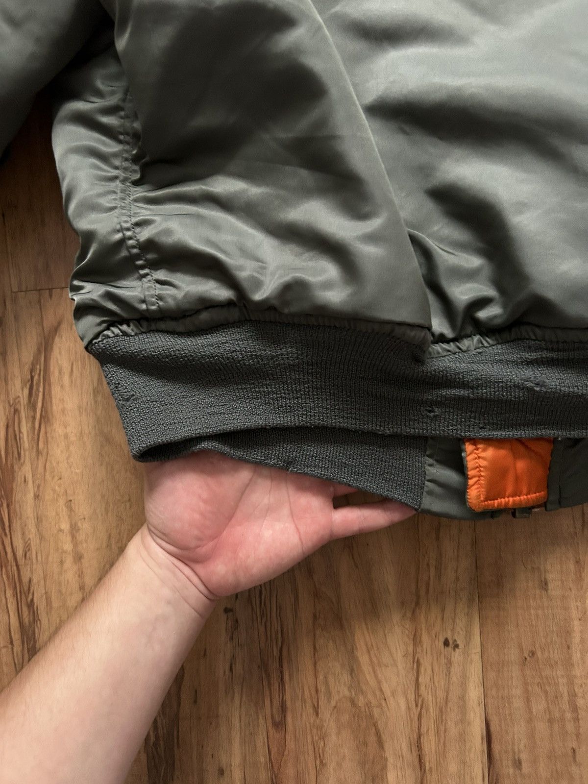 1973 Alpha Industries USAF MA-1 Flight Jacket