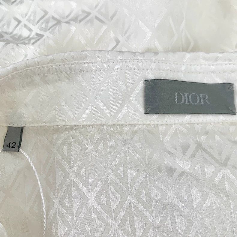 Dior Dior 23 styles of white pattern full-print lapel long-sleev Size US XS / EU 42 / 0 - 5 Thumbnail