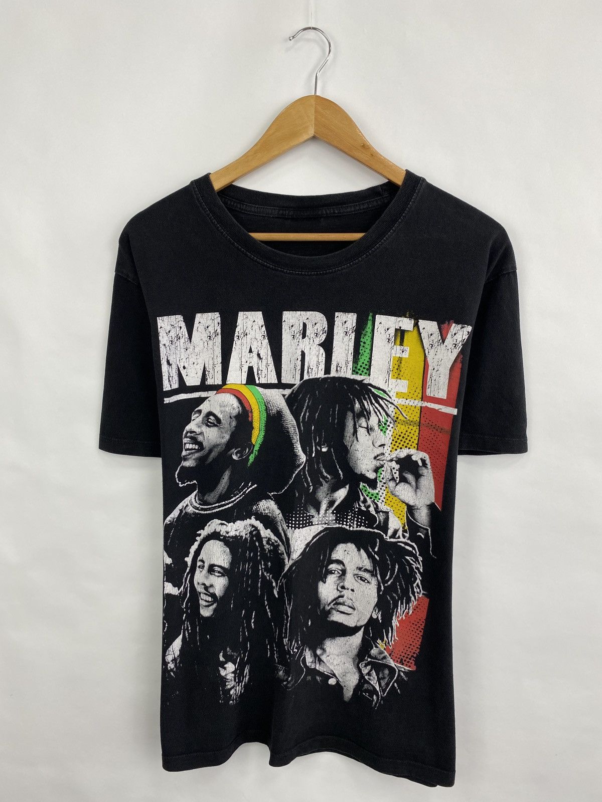 Bob Marley 🇯🇲 Bob Marley The Legend of Reggae Rastafari Haile Selassie Size US L / EU 52-54 / 3 - 3 Thumbnail