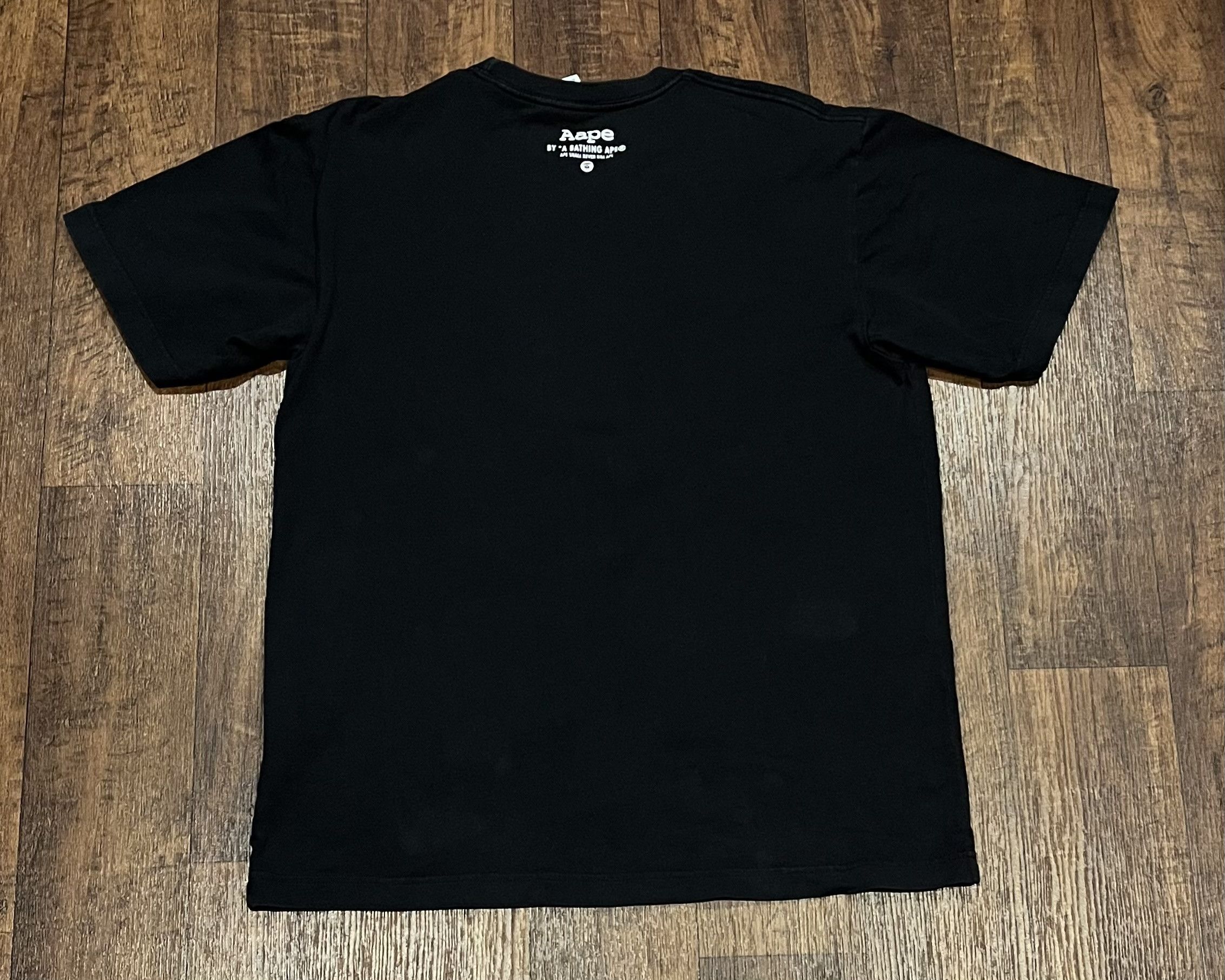 Aape × Bape Bape Aape camo logo tee shirt Size US L / EU 52-54 / 3 - 2 Thumbnail
