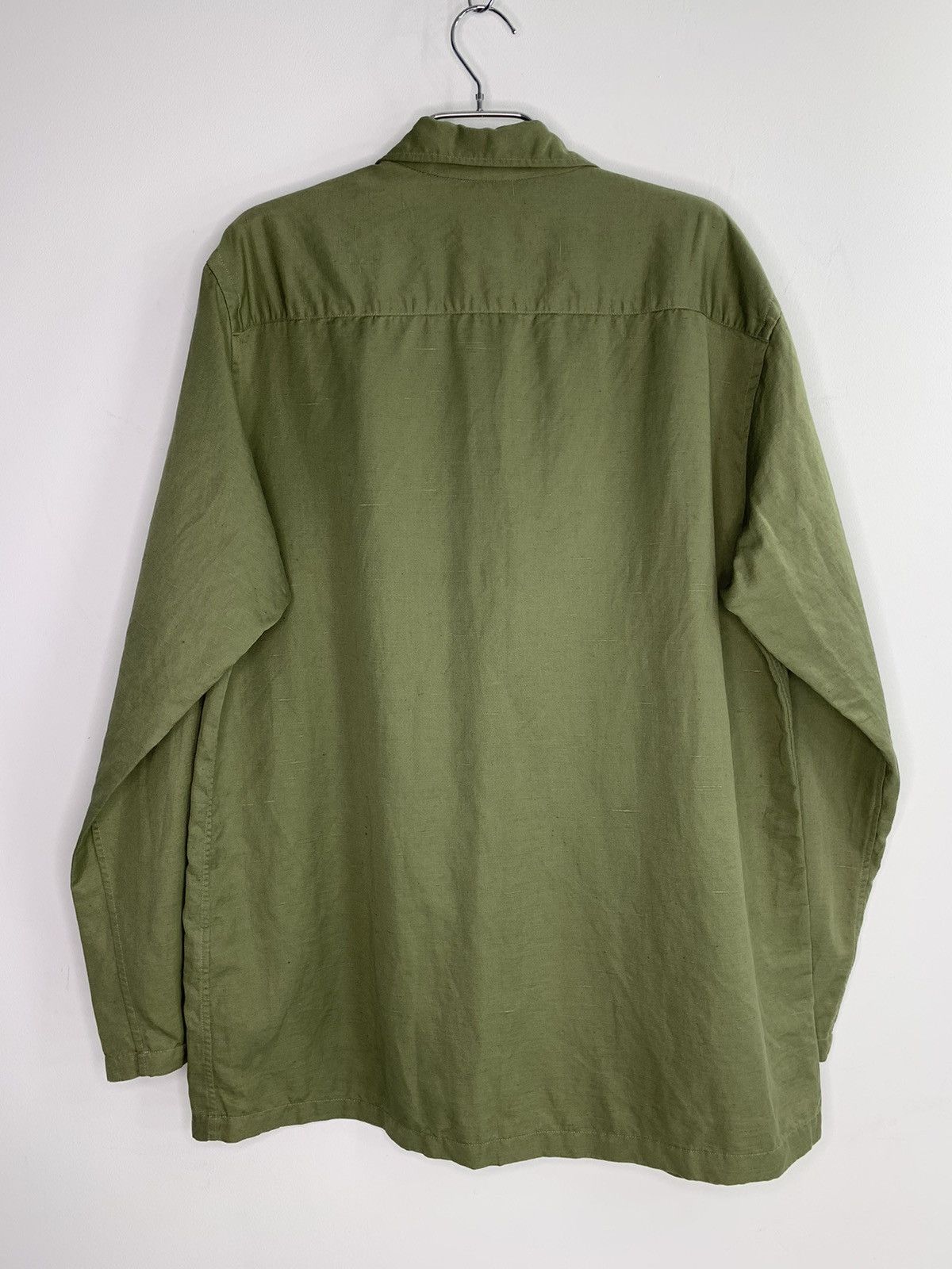 Designer × Eton Eton Silk/Linen/Cotton Blazer L Size Size 40L - 5 Thumbnail