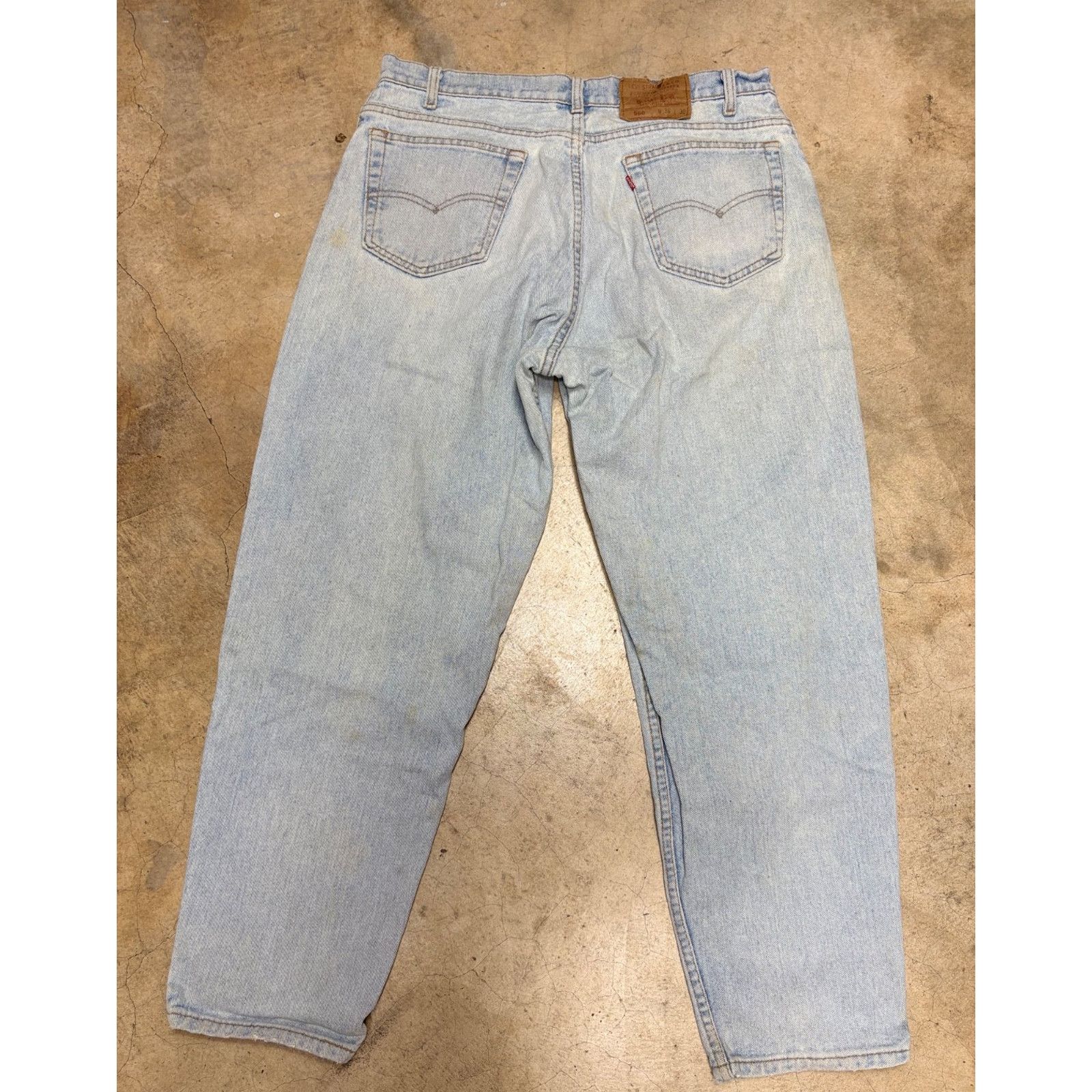 Levi's VTG Levi’s 560 Loose Fit High Rise Light Jeans USA Made 36 Size US 36 / EU 52 - 17 Thumbnail