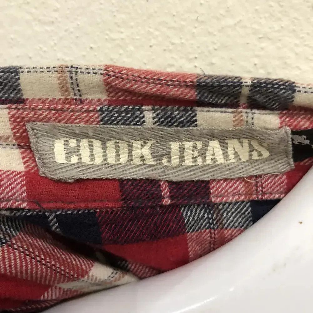 Flannel × Japanese Brand Japanese Brand Cook Jeans Plaid Tartan Flannel Shirt 👕 Size US S / EU 44-46 / 1 - 3 Thumbnail