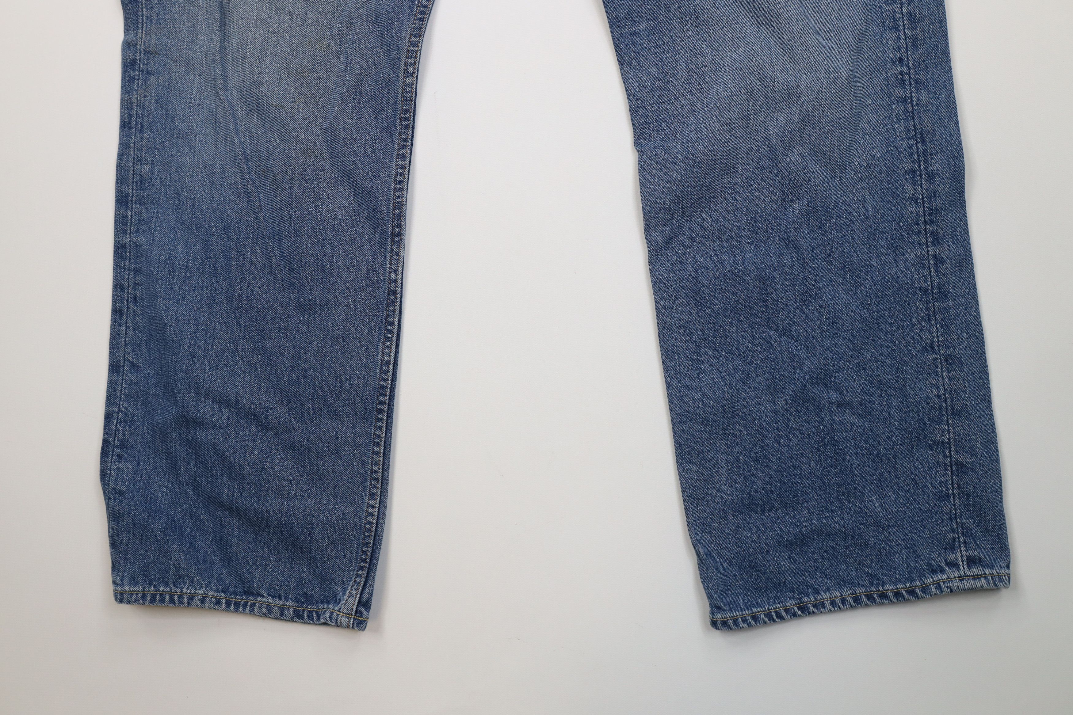 Ralph Lauren Vintage 90s Y2K Ralph Lauren Fit Wide Leg Denim Jeans Blue Size US 40 / EU 56 - 4 Thumbnail