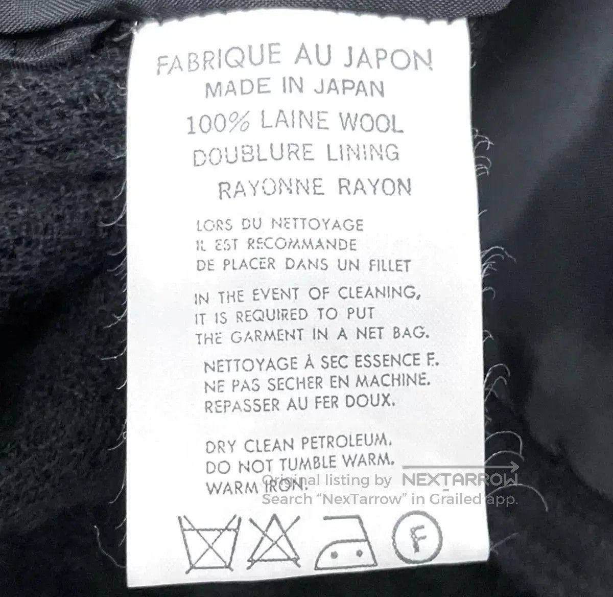 Yohji Yamamoto Y's Yohji Yamamoto Wool Jacket. Size US L / EU 52-54 / 3 - 4 Thumbnail