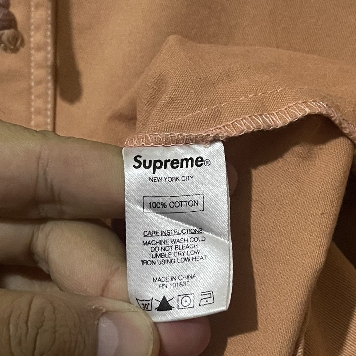 Supreme Supreme Anorak Contrast Stitch Twill Pullover ‘Peach’ Jacket Size US M / EU 48-50 / 2 - 12 Thumbnail