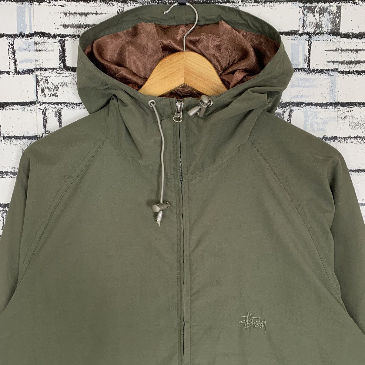 Stussy Stussy Small Logo Windbreaker Size M / US 6-8 / IT 42-44 - 2 Thumbnail