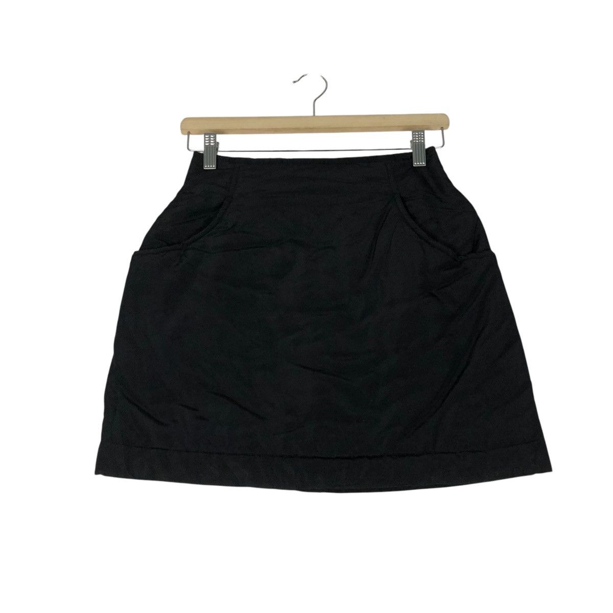Yohji Yamamoto 🔥RICH BLACK MINI SHORT SKIRT Y’S YOHJI YAMAMOTO Size 26" / US 2 / IT 38 - 1 Thumbnail