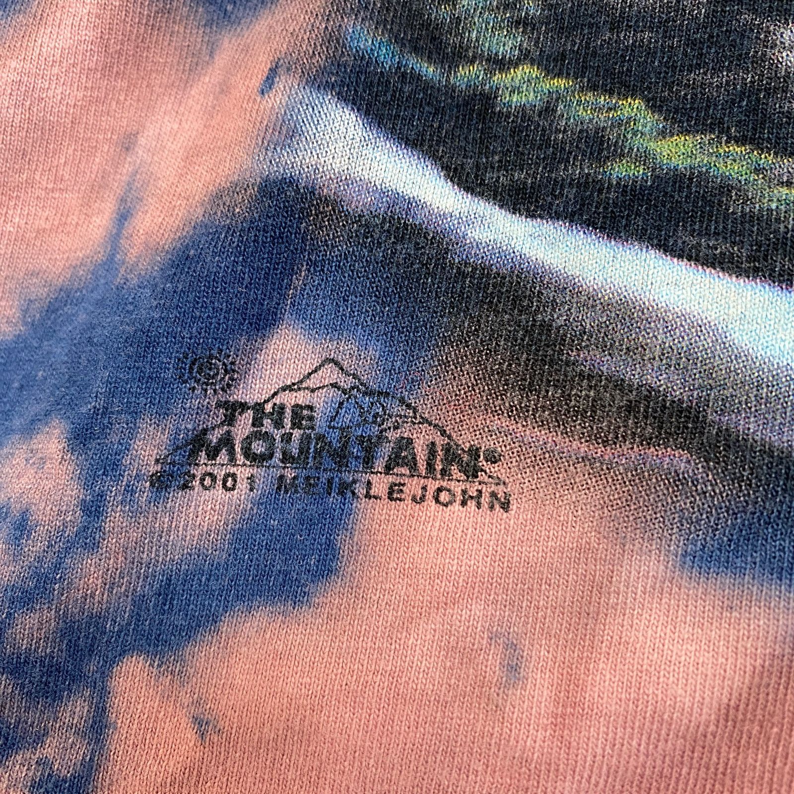 The Mountain × Vintage Vintage The Mountain Bear Wolf Eagle Tie Dye Shirt Large Y2K Size US L / EU 52-54 / 3 - 4 Thumbnail