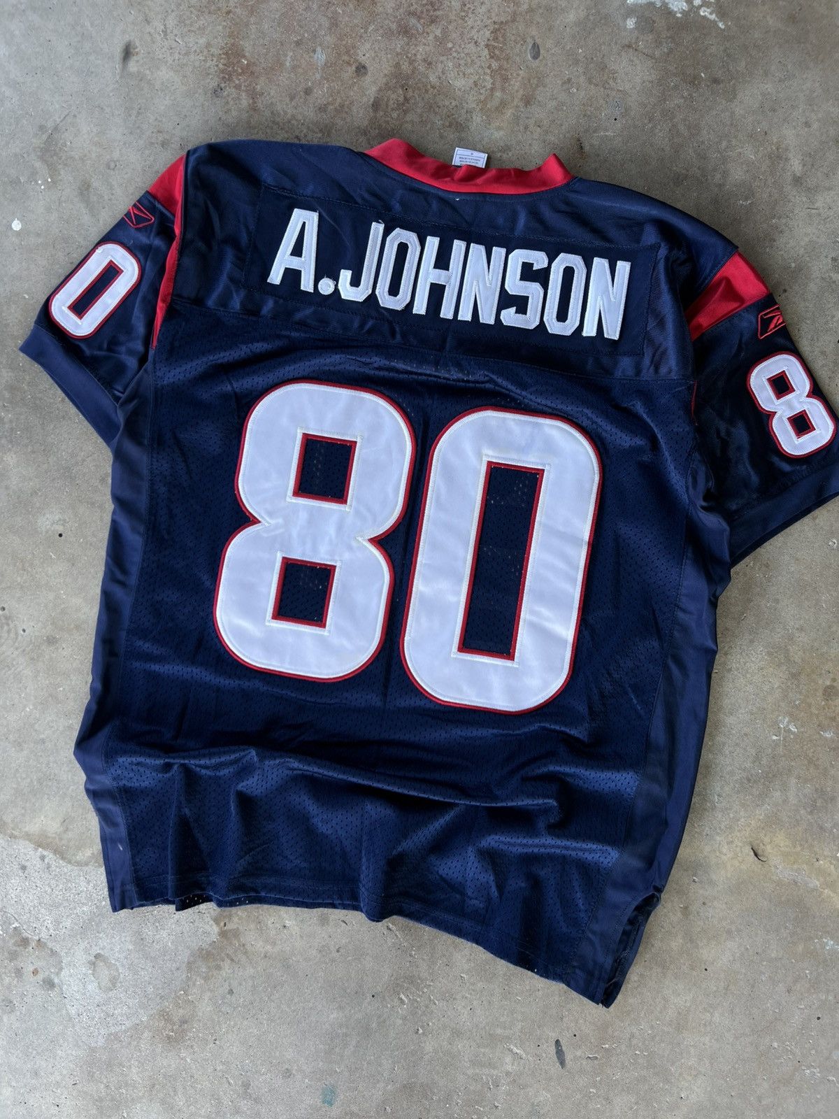 Reebok Vintage NFL Houston Texans Andre Johnson Football Jersey Size US L / EU 52-54 / 3 - 2 Thumbnail