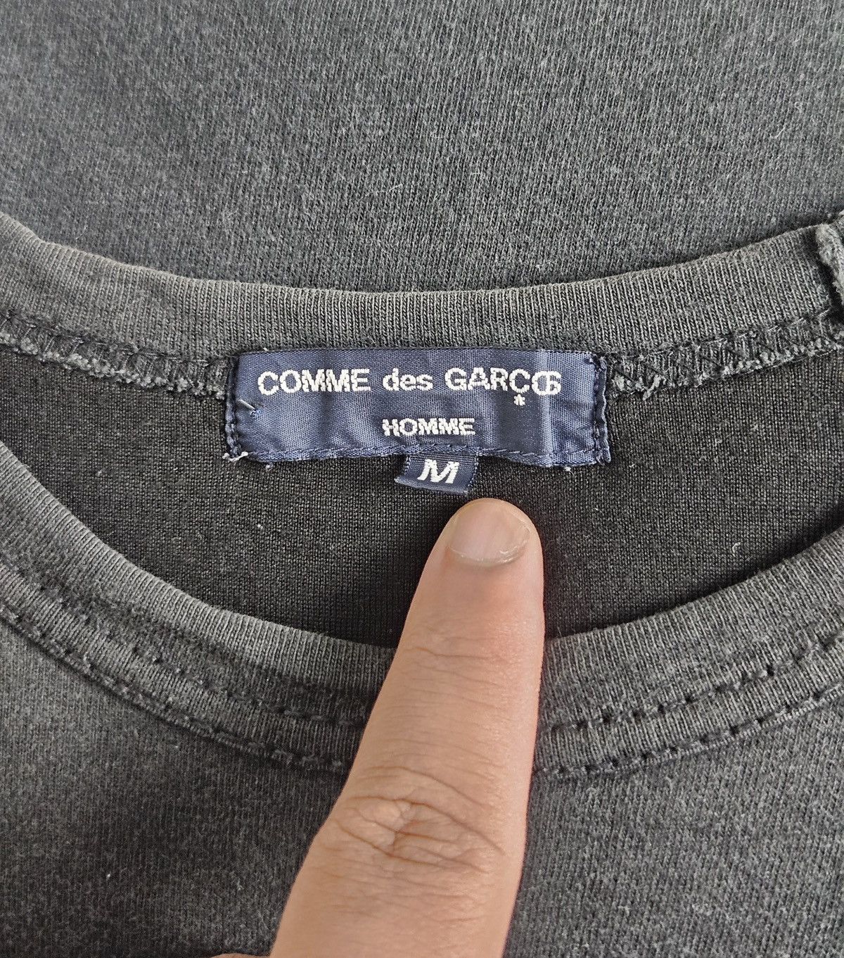 Comme des Garcons Homme COMME des GARCONS Homme CDG tee shirt Size US M / EU 48-50 / 2 - 4 Thumbnail