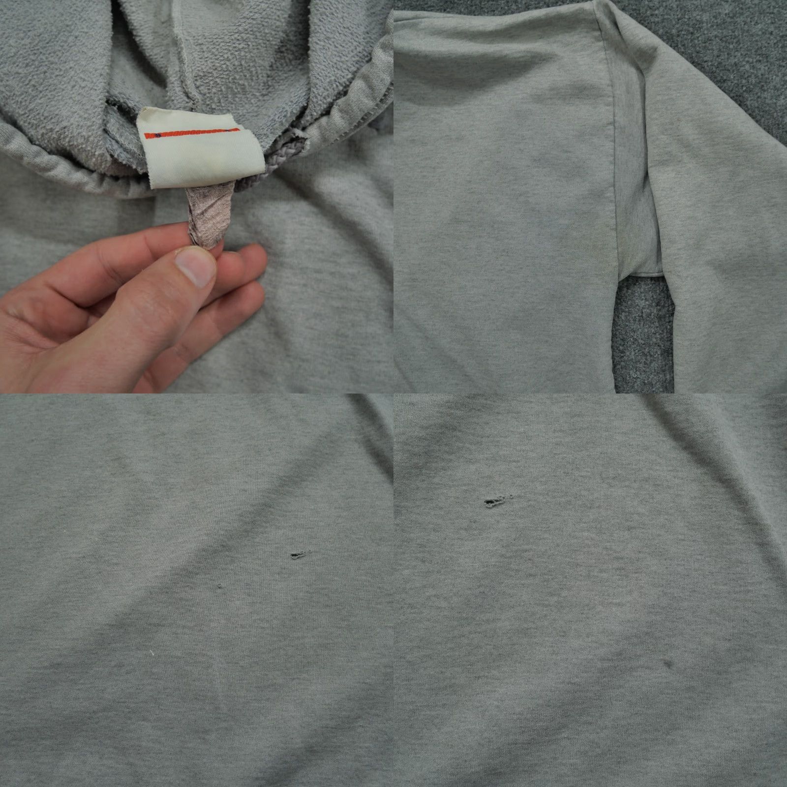 La Gear VINTAGE LA Gear Hoodie Adult 2XL Gray Pullover 90s Mens Sweatshirt Hoodie Size US XXL / EU 58 / 5 - 8 Thumbnail